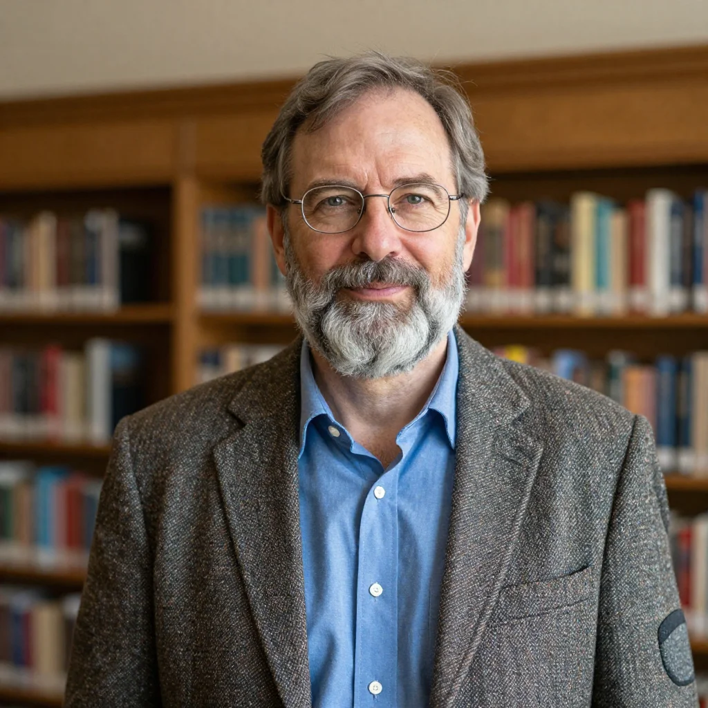 Profesor Académico - Foto IA Generada